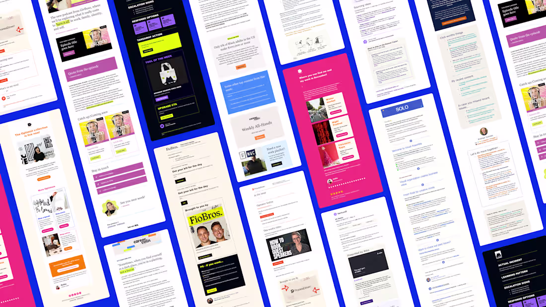 Cover image for Custom Kit Email Template Design