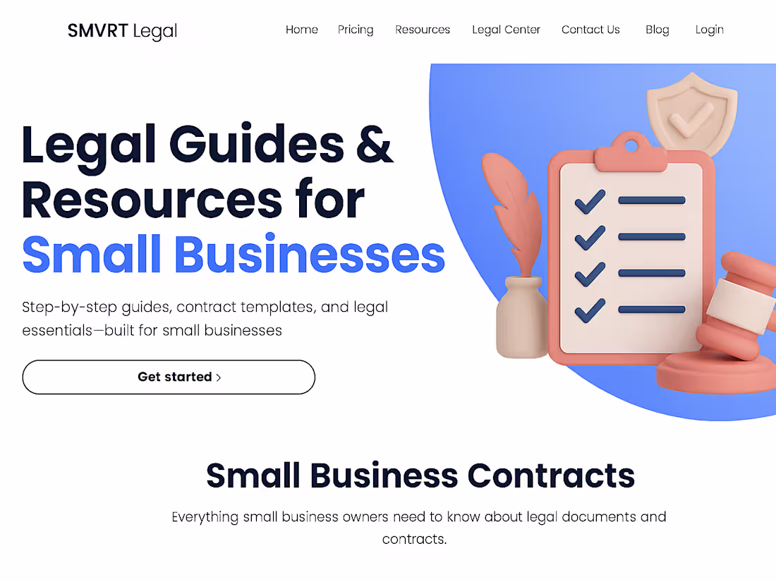 Cover image for SMVRT Legal AI