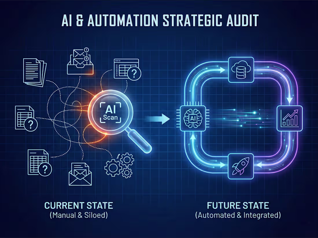 Cover image for AI & Automation Audit: Find High-ROI Efficiency Opportunities