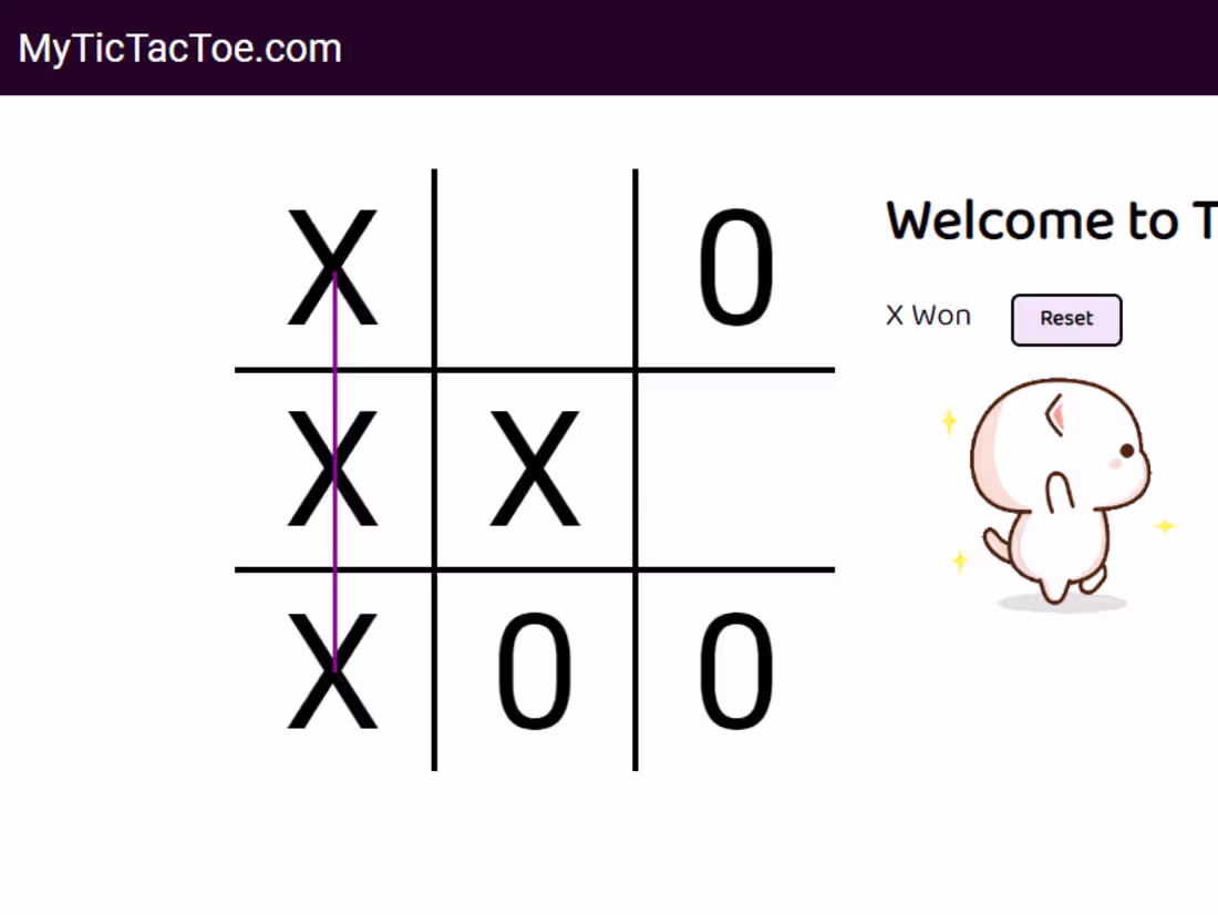 Cover image for Tic Tac Toe game