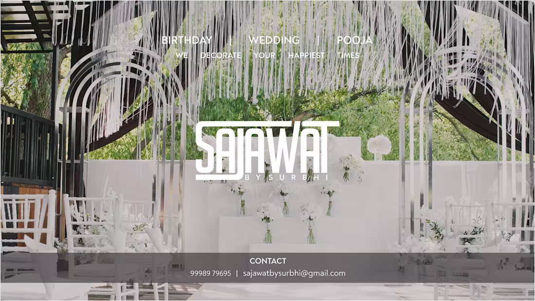 Cover image for SAJAWAT by SURBHI | Logo Design