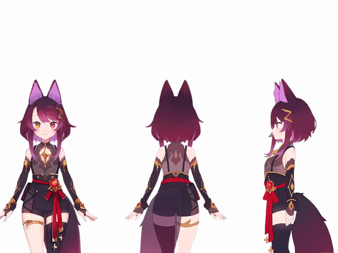 Cover image for I will create a Custom 2D/3D Vtuber Model for your Streams!