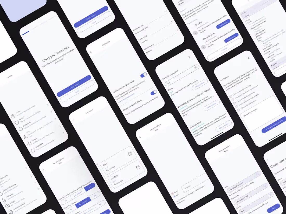 Cover image for Streamlining Health Assessment: The RADA App Journey