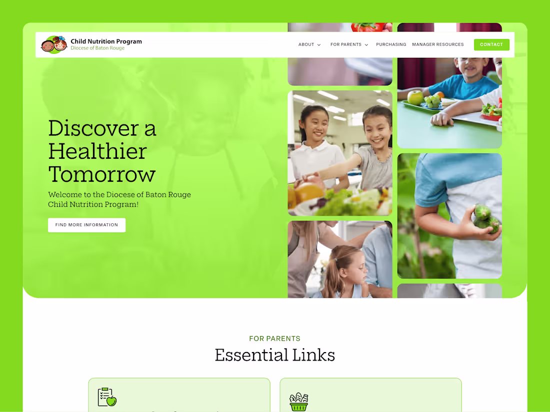 Cover image for Child Nutrition Program