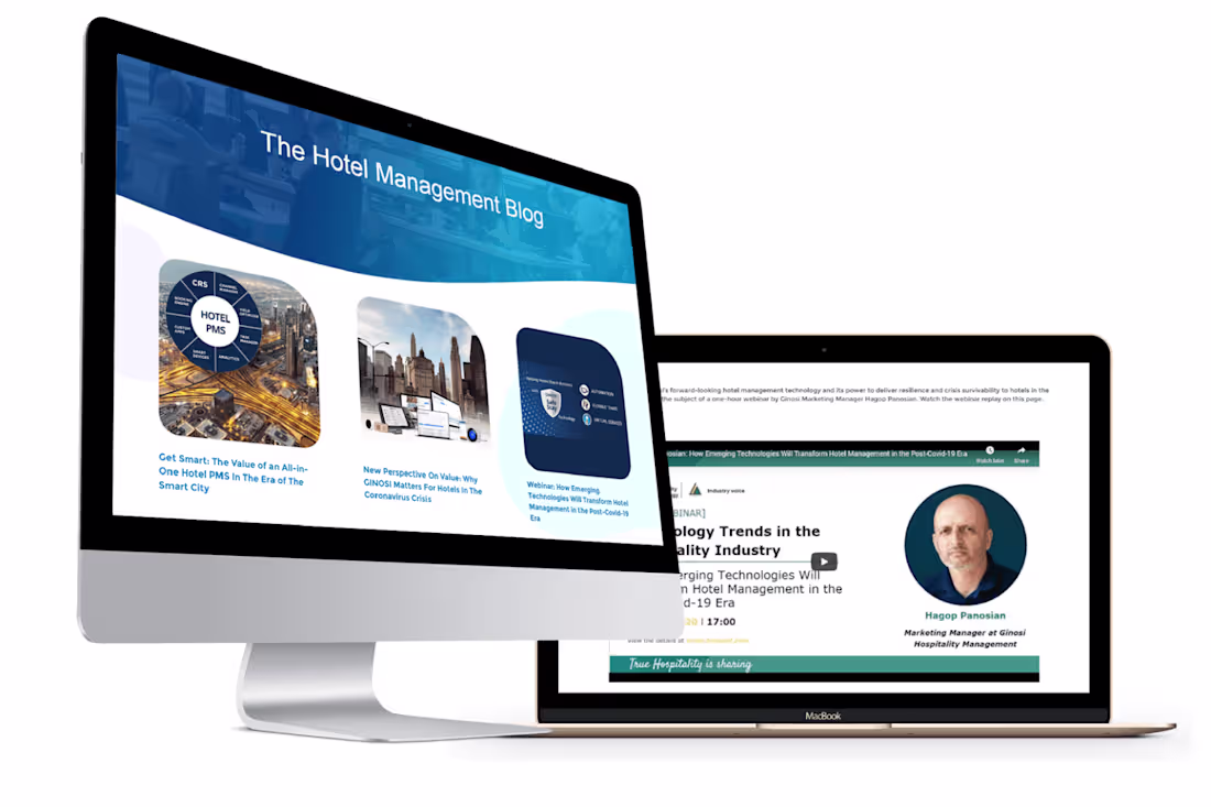 Cover image for Blog Content: Ginosi Hospitality Management