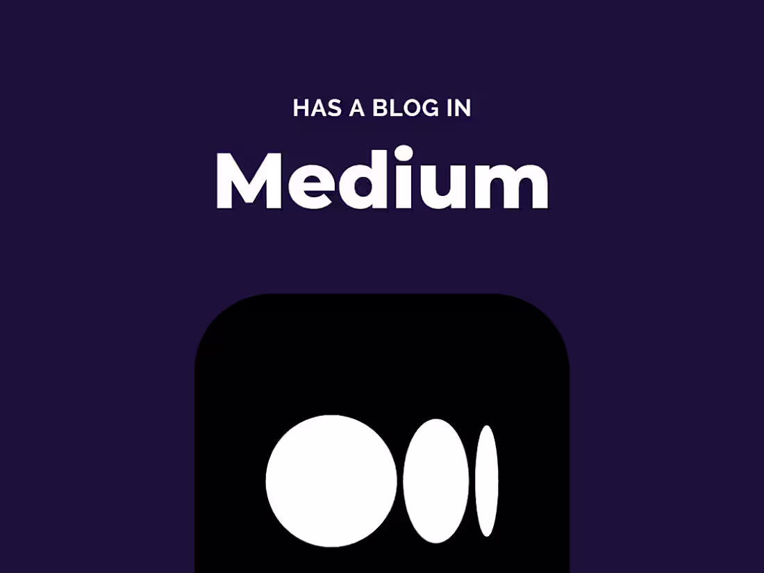 Cover image for Medium Blog