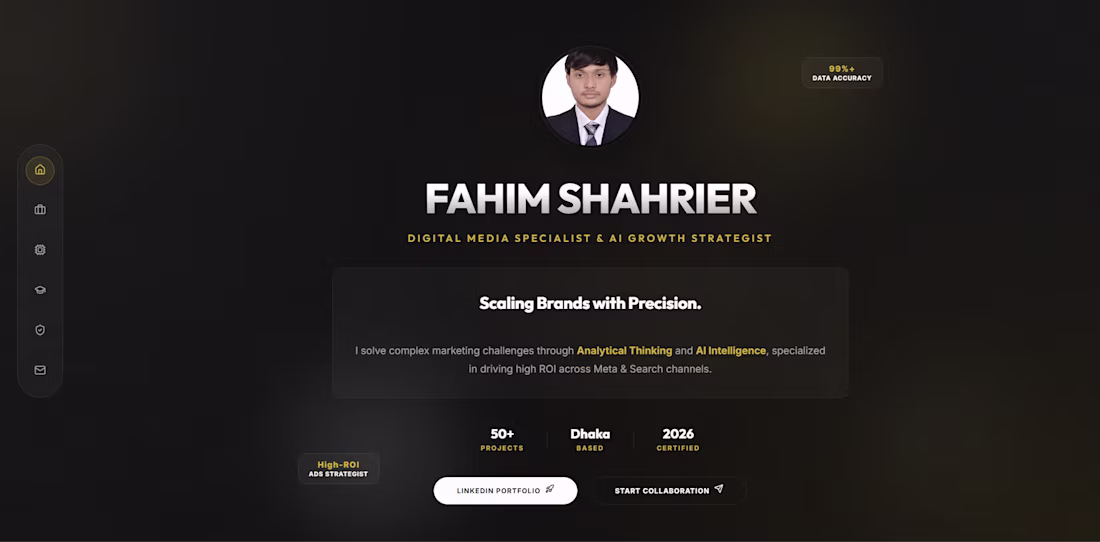 Cover image for Portfolio Website Using AI AGENT