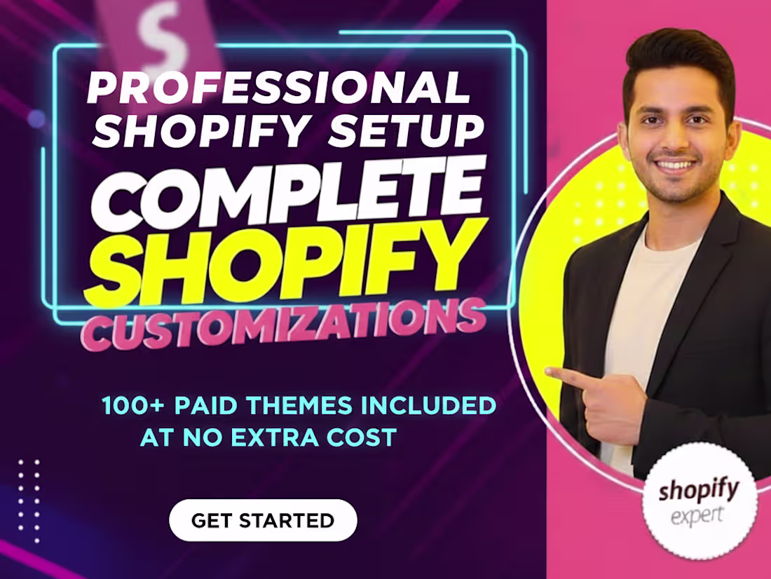 Cover image for Shopify Store Design & Development for E-Commerce Businesses