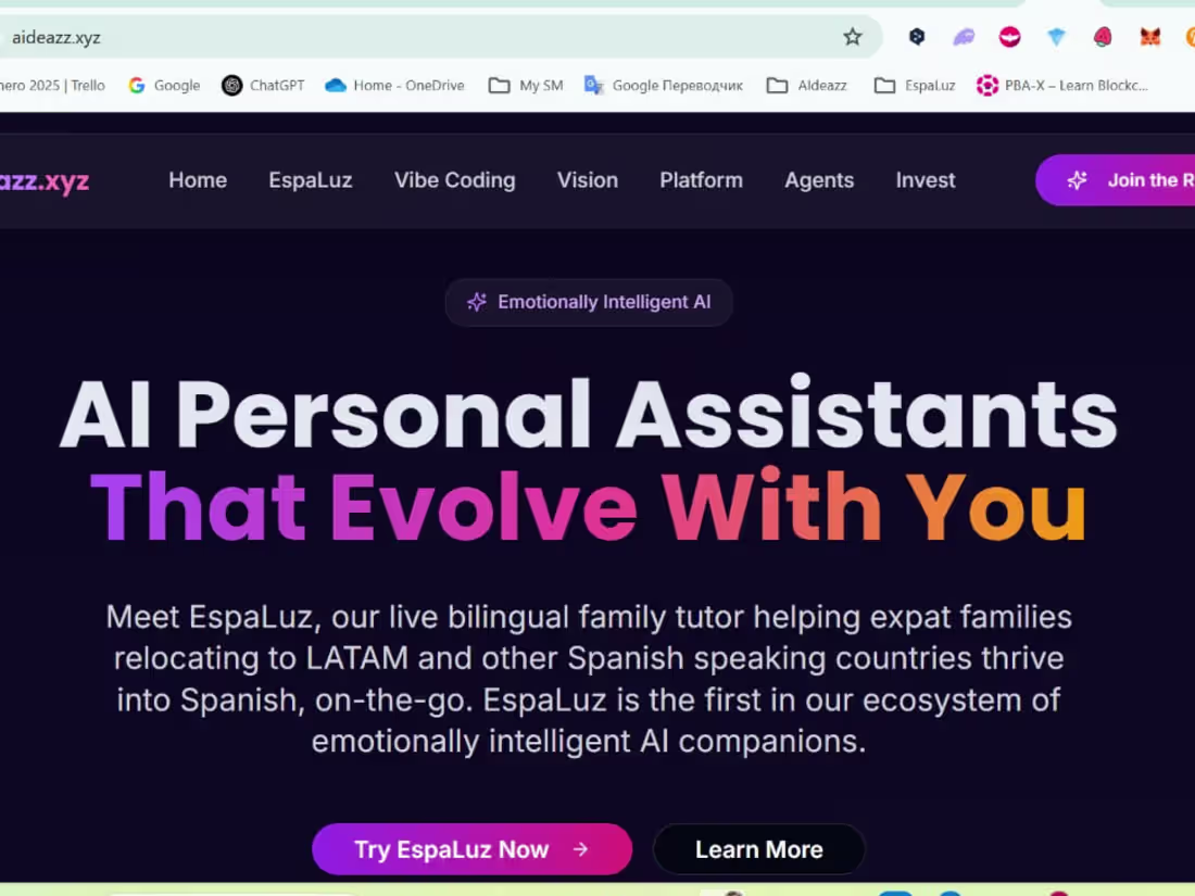 Cover image for AIdeazz - AI Personal Assistants That Evolve With You