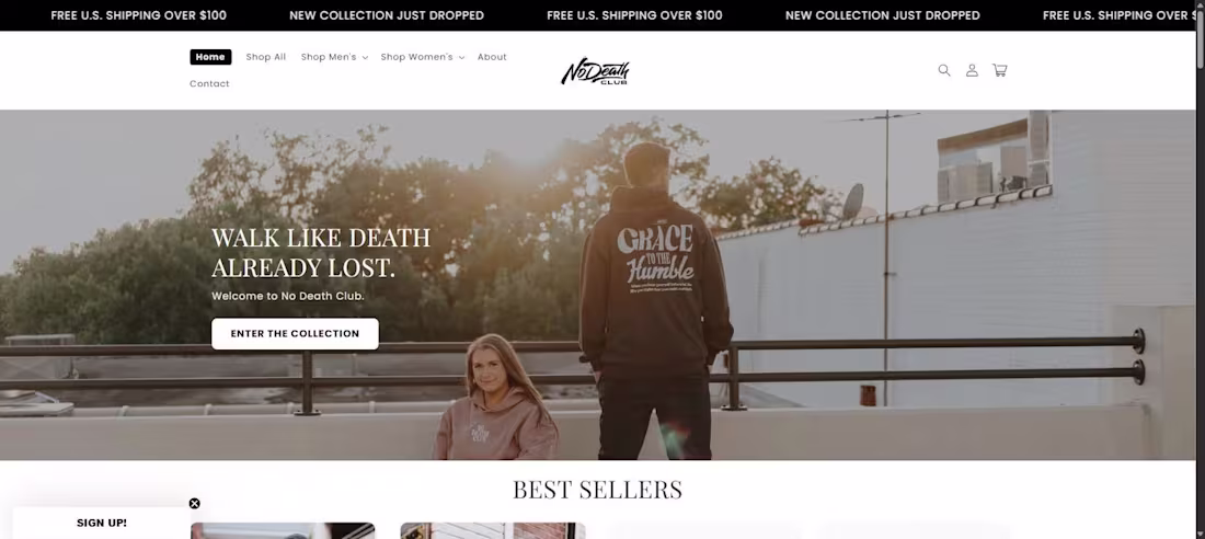 Cover image for 🖤 No Death Club —