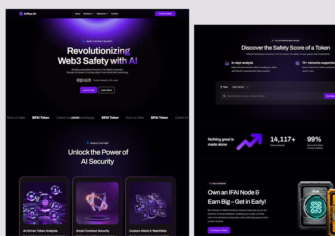 Cover image for Web3 Website design