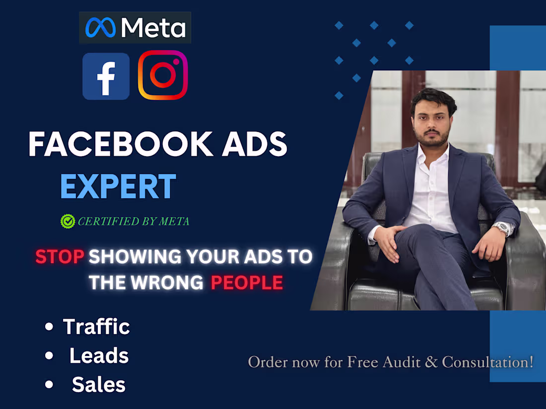 Cover image for I will run Facebook Ads Campaign, Social Media Marketing