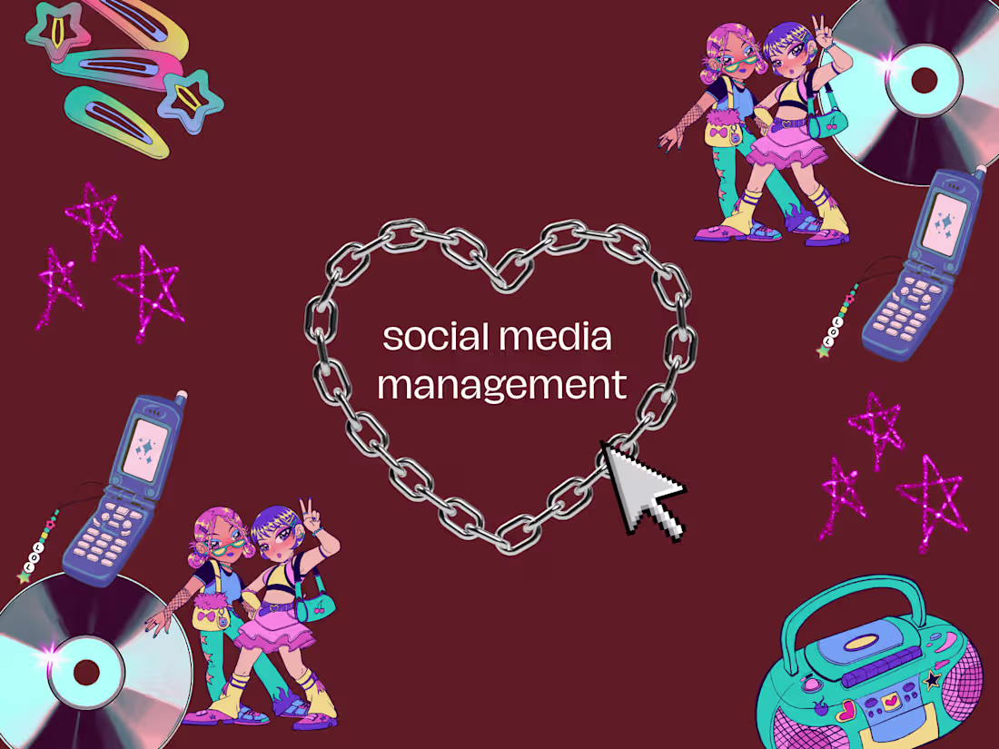 Cover image for End-to-end social media management for brands.