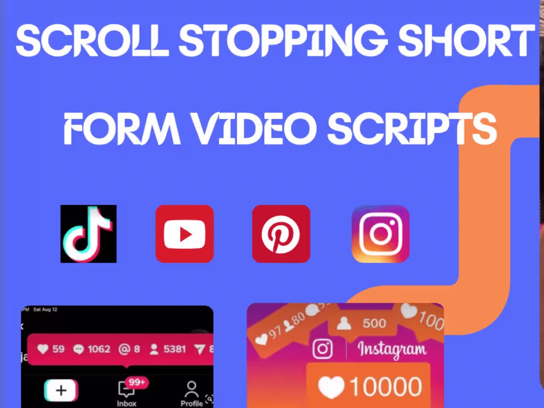 Cover image for A Tik Tok and YT Shorts Script