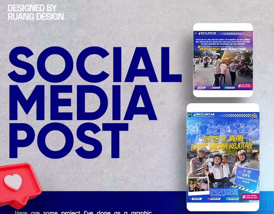 Cover image for SOCIAL MEDIA POST FOR SATLANTAS POLRESTA PONTIANAK