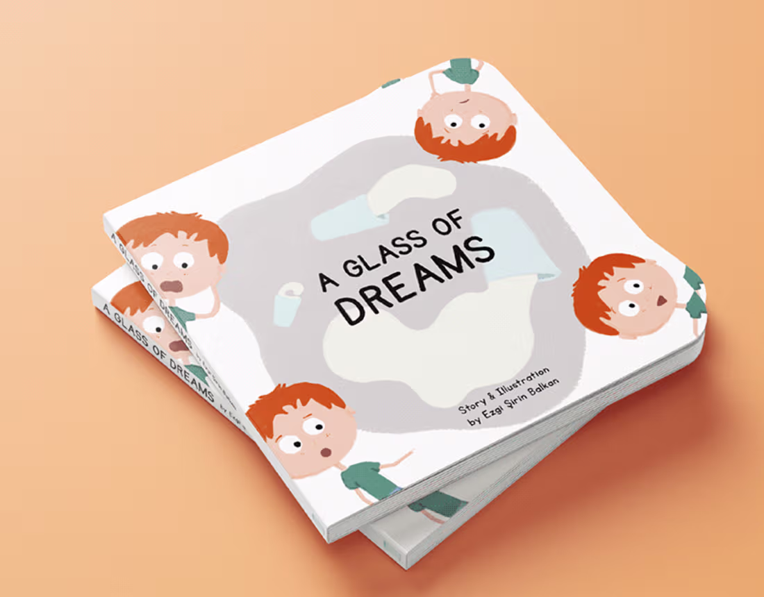 Cover image for A Glass of Dreams - Child Book