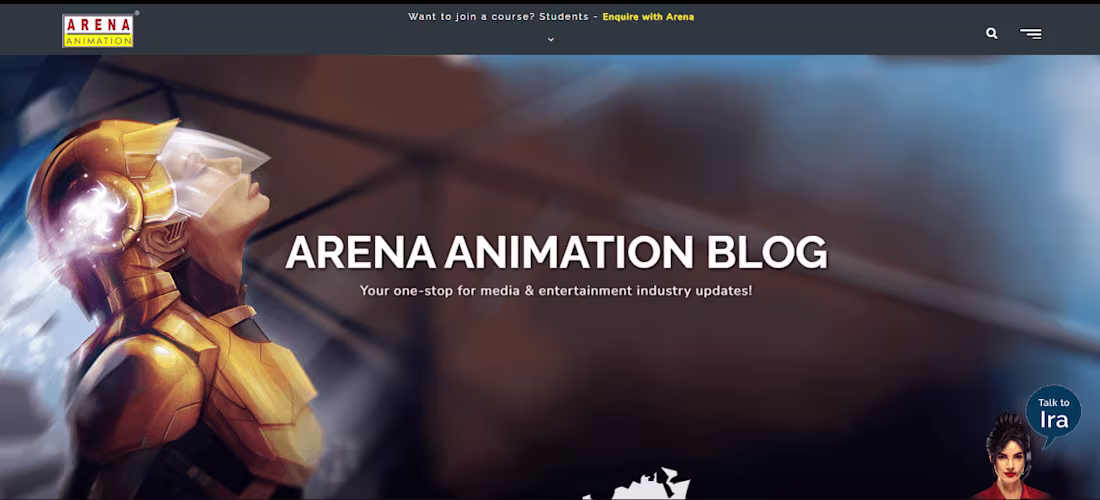 Cover image for arena animation blog