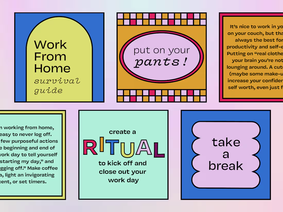 Cover image for Work From Home Survival Guide