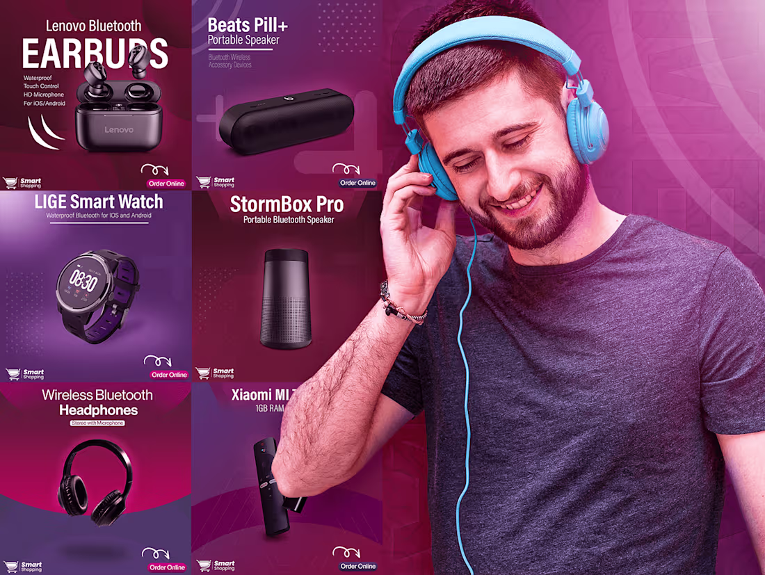 Cover image for Social media | campaign posts for an ecommerce shop on Behance