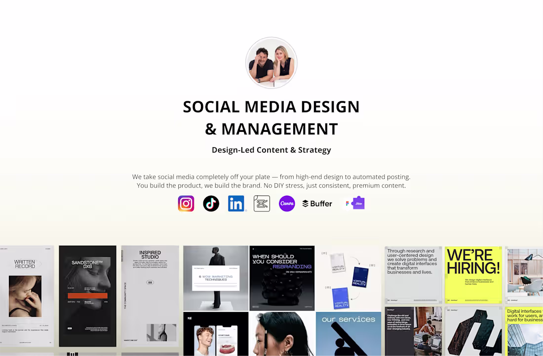 Cover image for Social Media Design & Management