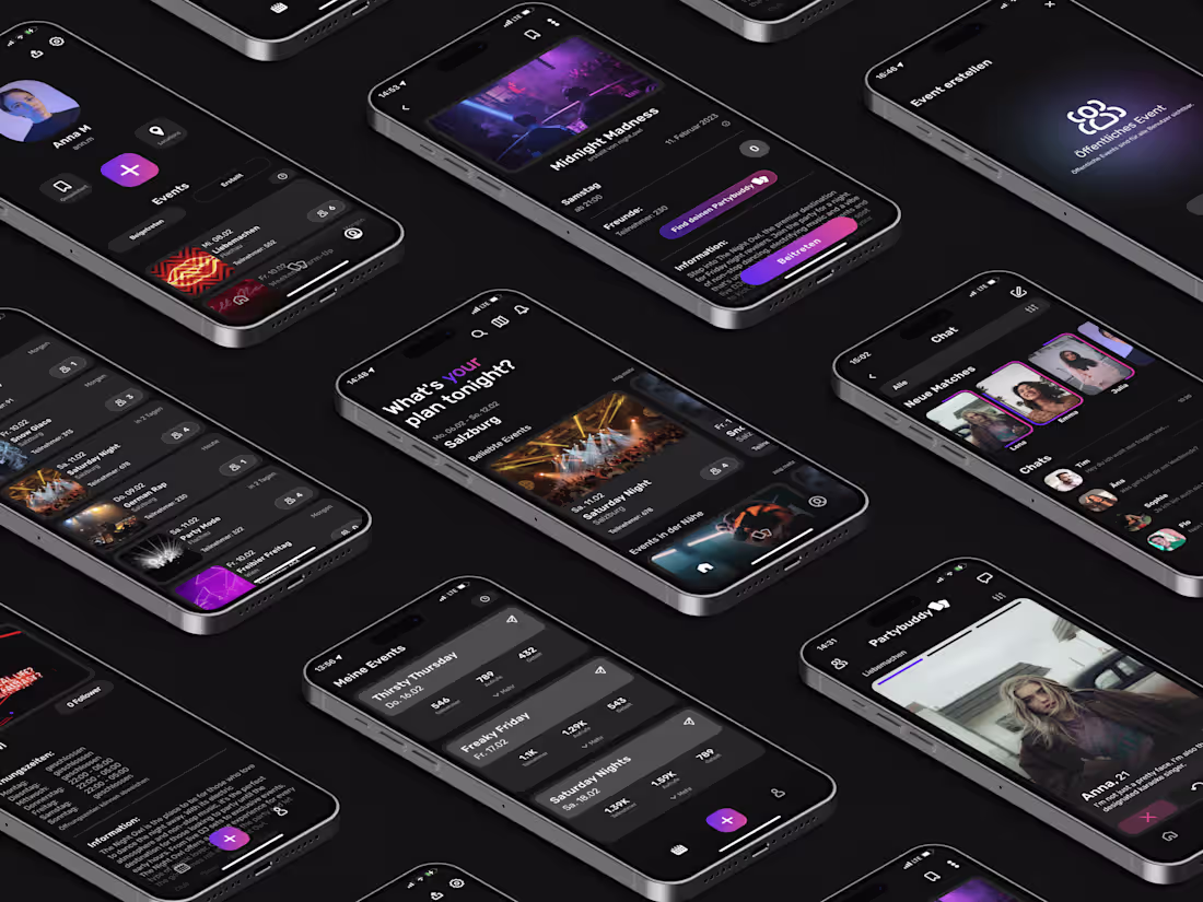 Cover image for  eventhere UI/UX Design