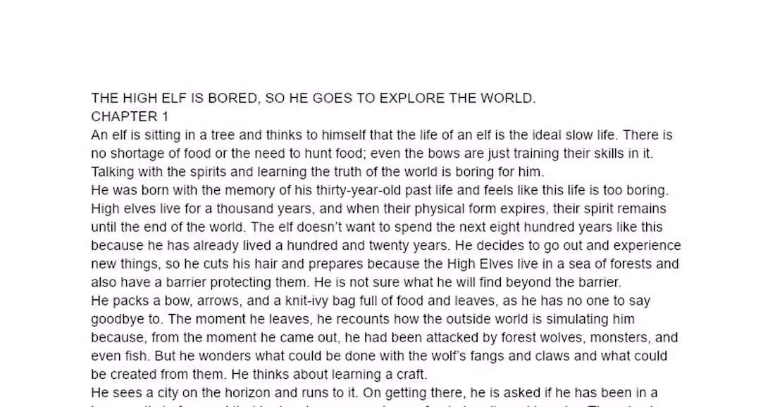 Cover image for The High Elf's Journey: From Boredom to Blacksmithing