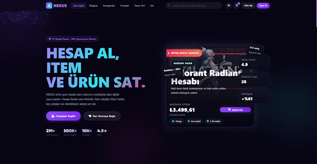 Cover image for Designed and developed the Nexus