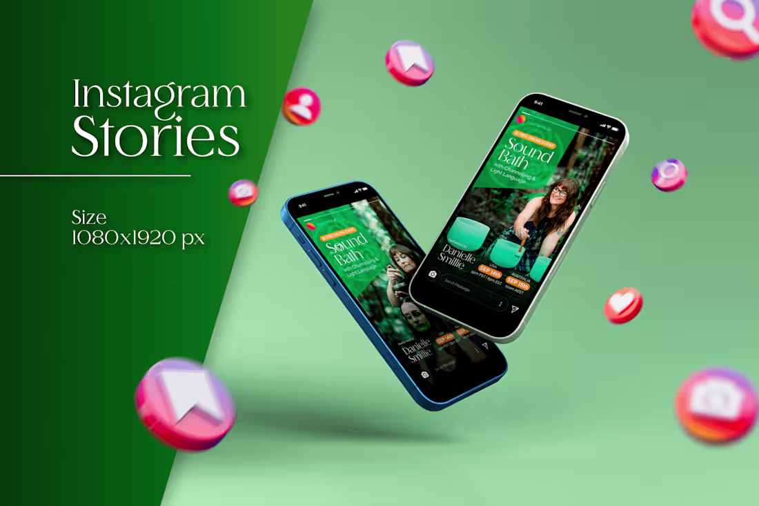 Cover image for Sound Bath Event | Social Media Design