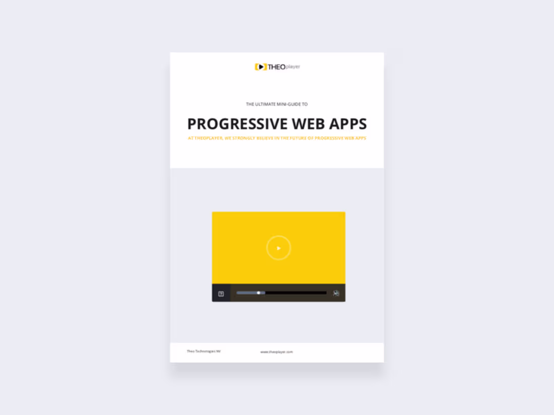 Cover image for Progressive Web Apps Editorial
