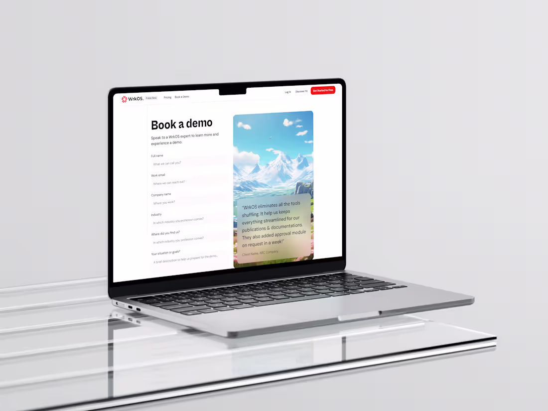 Cover image for WrkOS: Fast-Track SaaS Launch Platform Development