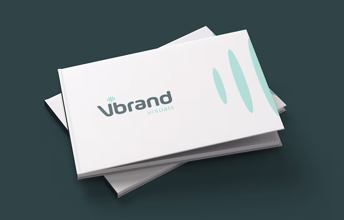 Cover image for VBrand Visuals studio Brand book