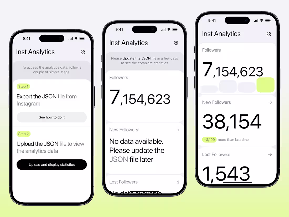 Cover image for Inst Analytics App for IOS