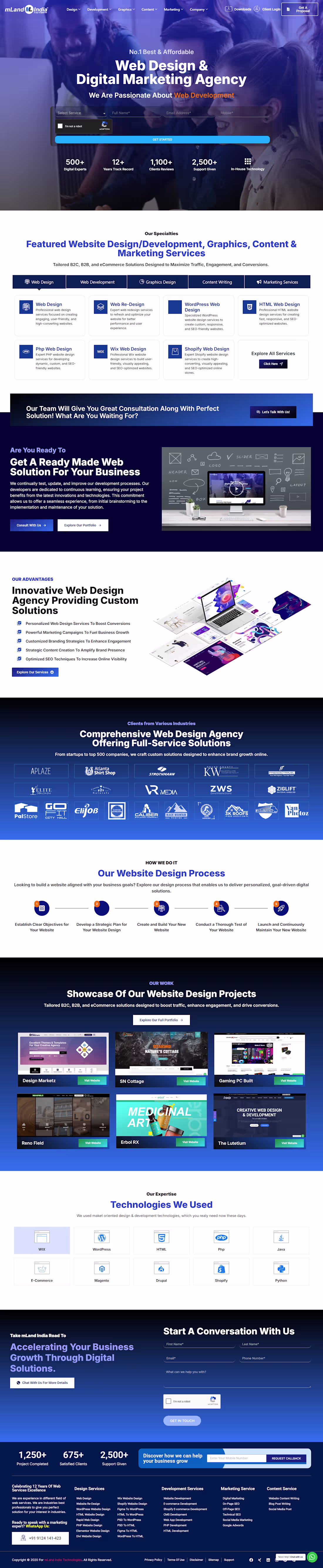 Cover image for mLand India Technologies is a