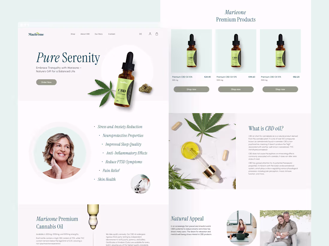 Cover image for CBD Products online store