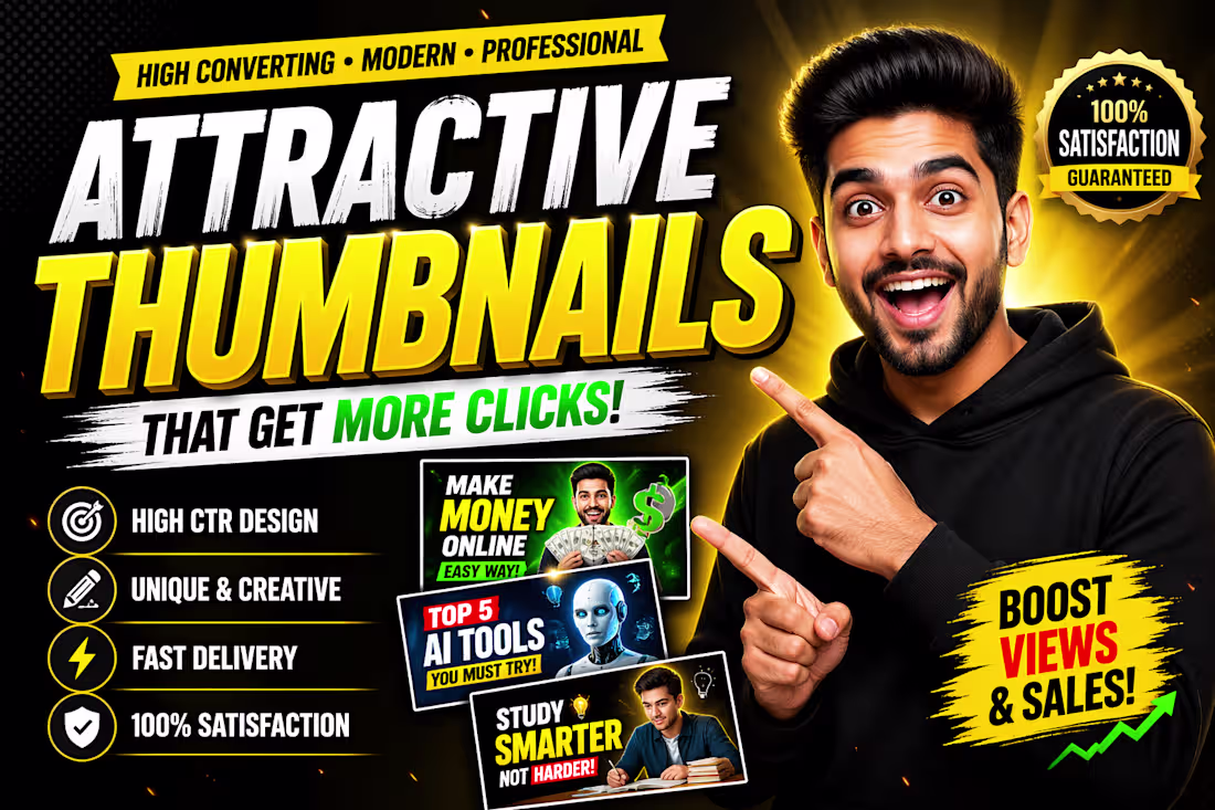 Cover image for Best thumbnails youtube and Insta