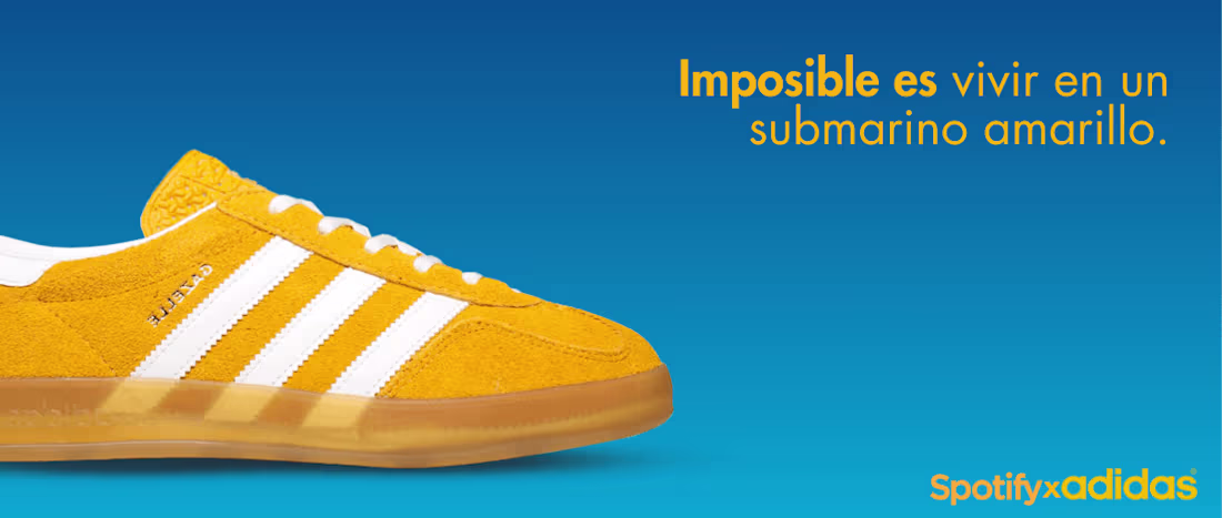 Cover image for Campaña publicitaria AdidasxSpotify 2024