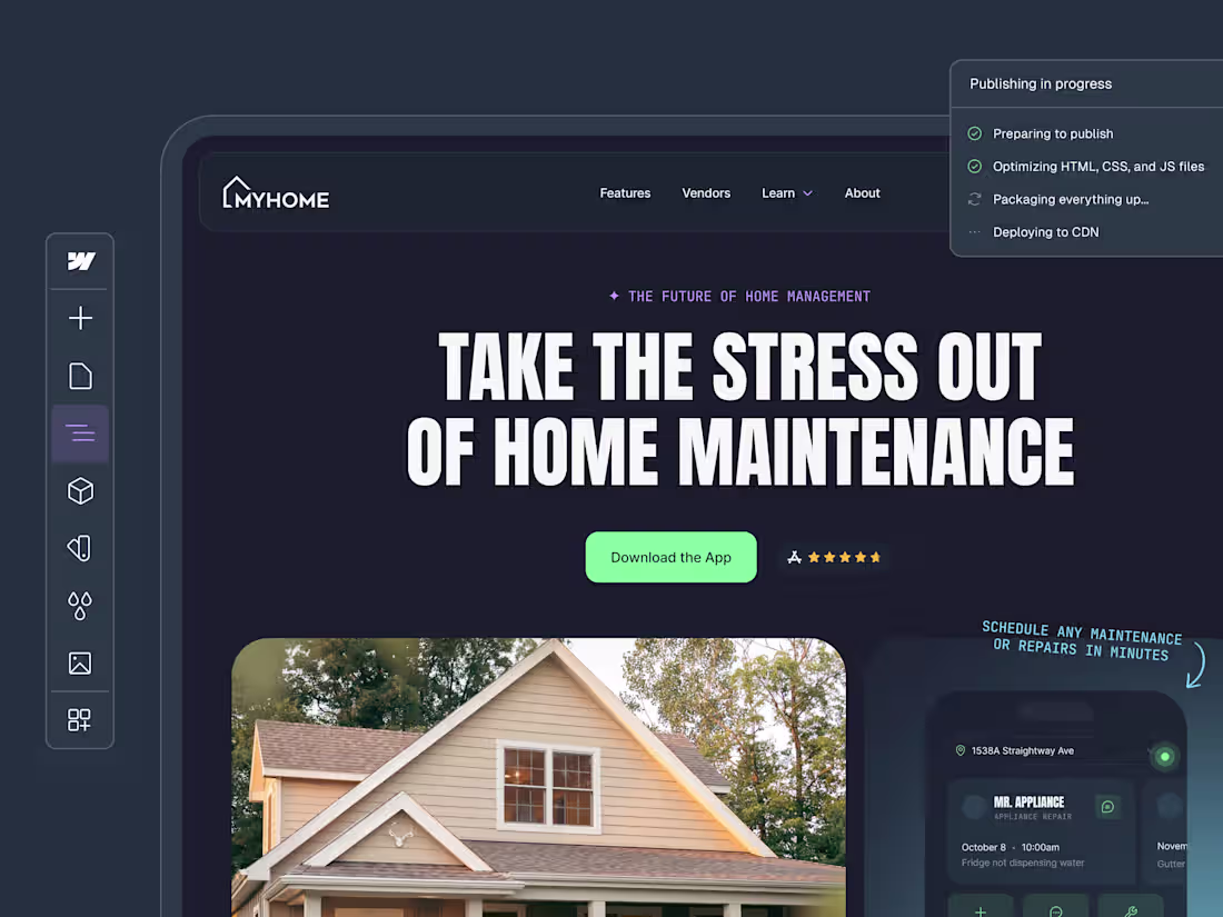 Cover image for Webflow | 6 Hours of Expert Development