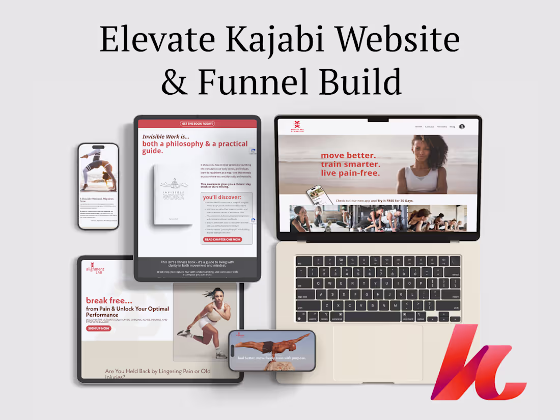 Cover image for Elevate Your Brand with a Polished Kajabi Website that Sells
