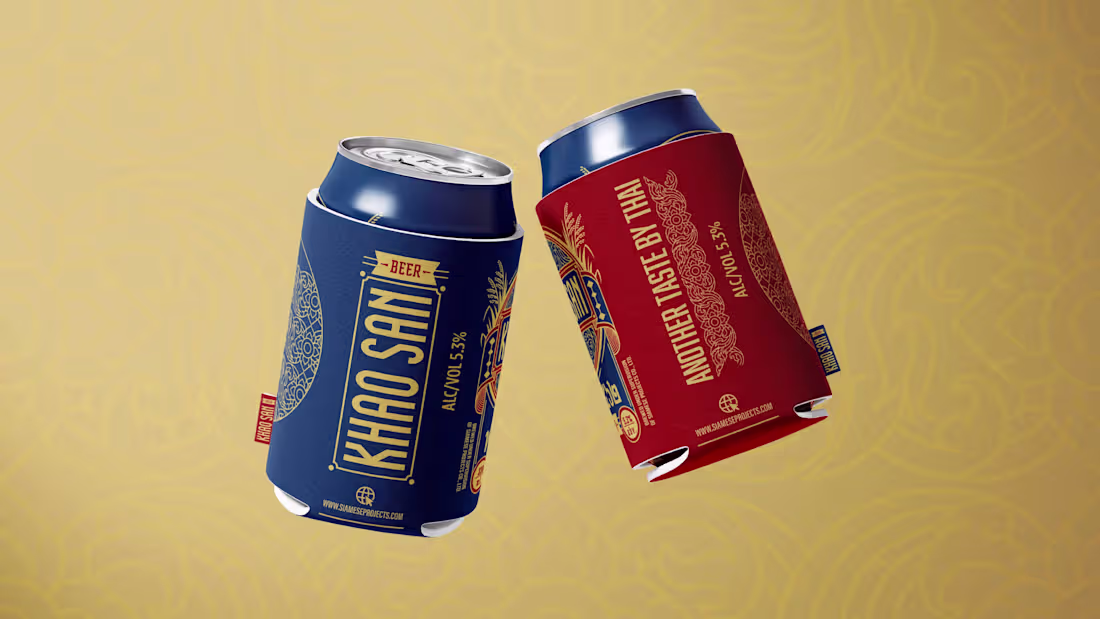 Cover image for Khao San Beer / Craft Beer Branding