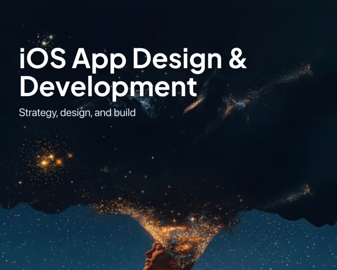 Cover image for iOS App Design & Development