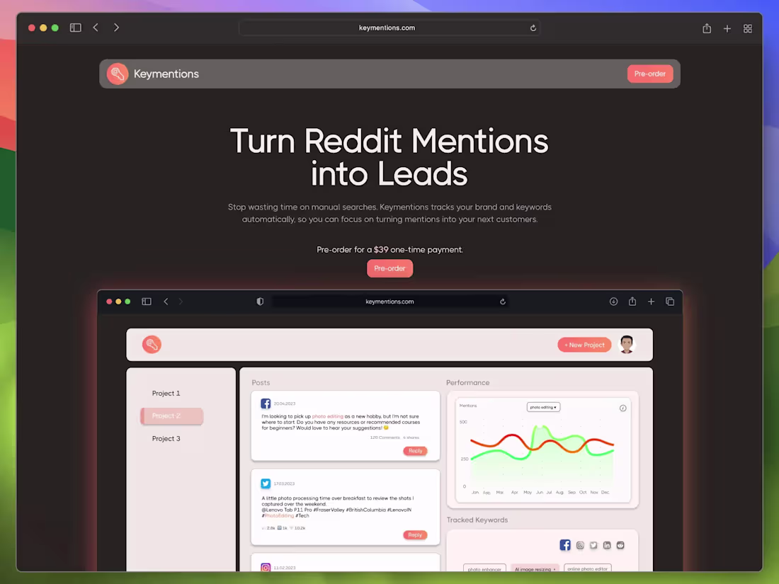 Cover image for Keymentions
