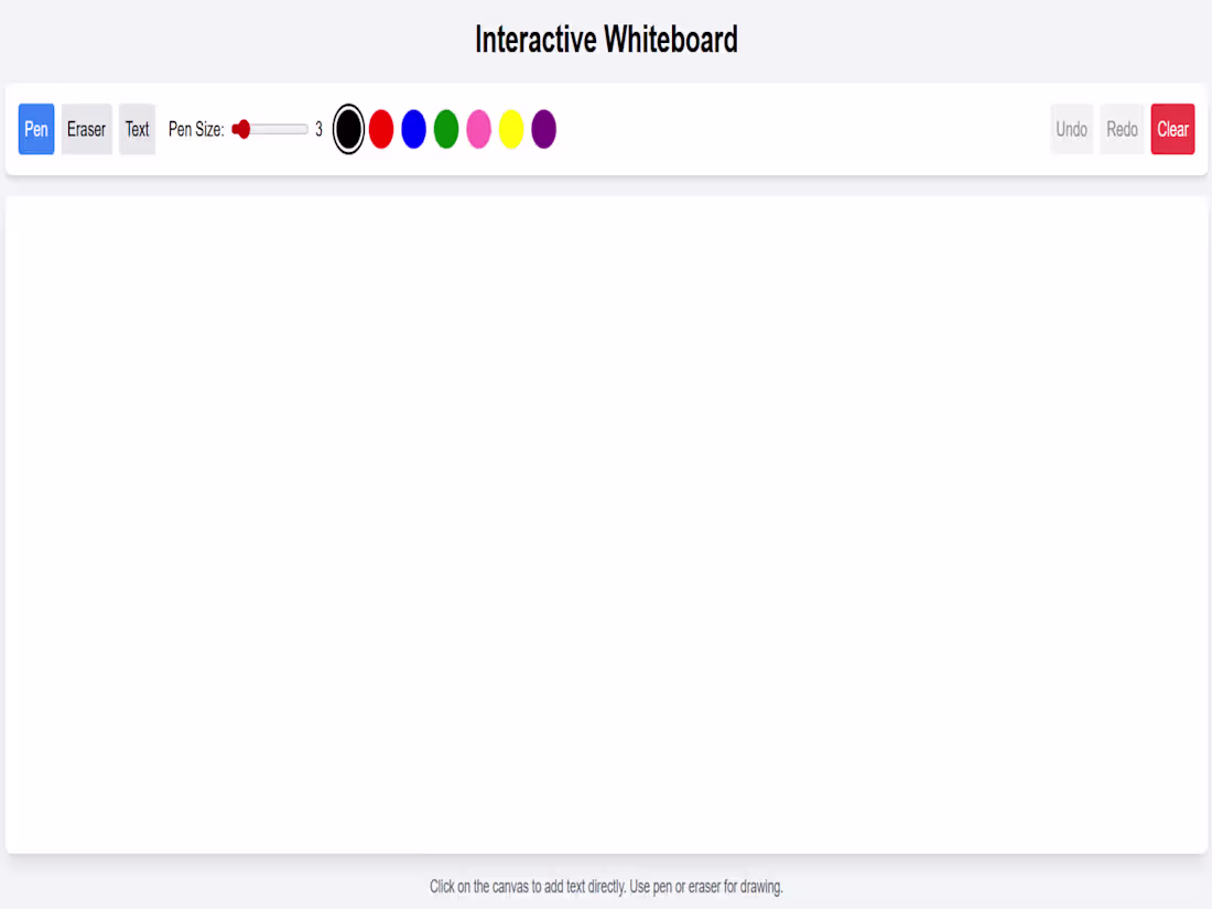 Cover image for Digital Whiteboard