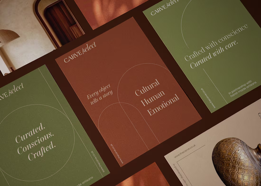 Cover image for Brand Identity & Website Design | Carve Select