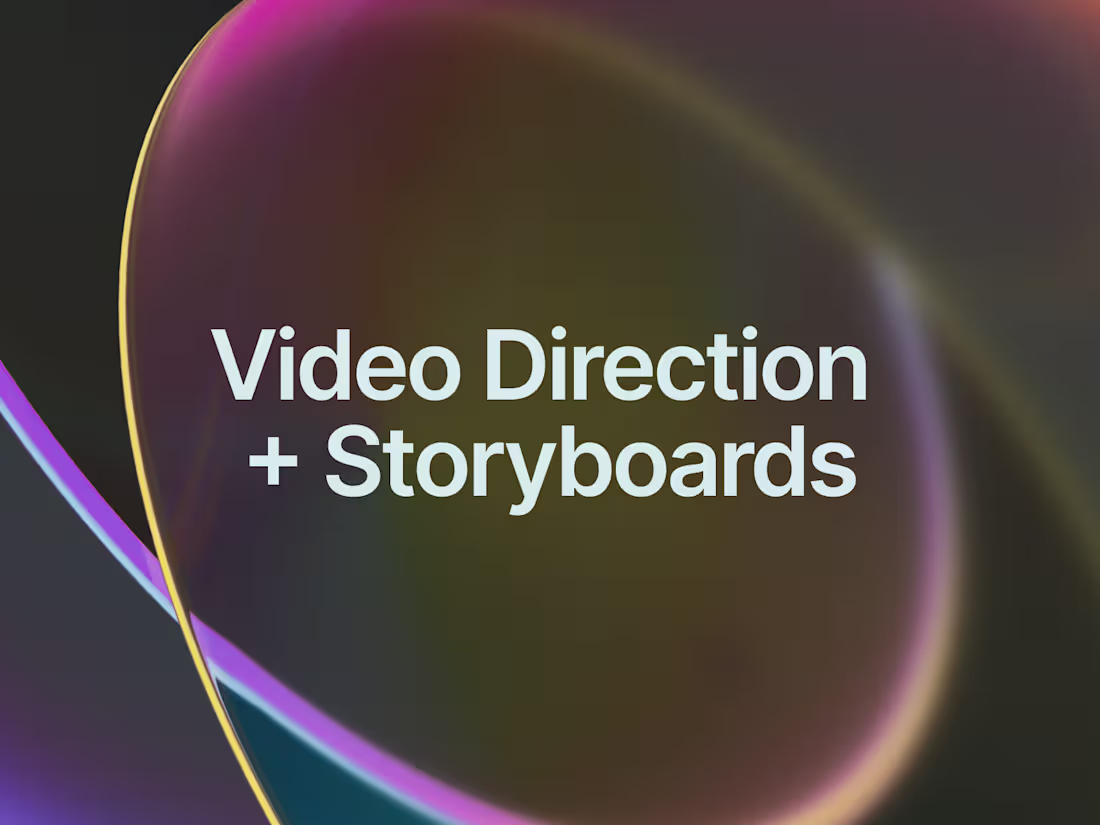 Cover image for Video Direction & Storyboards