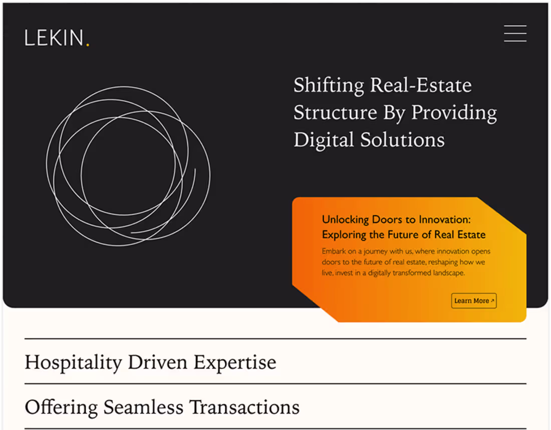 Cover image for Real Estate Solutions | Web Design and Webflow Development