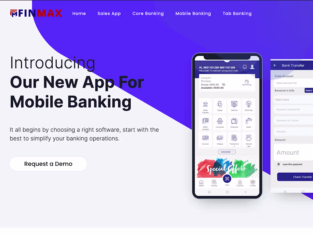 Cover image for Finmax-Complete Financial Solutions