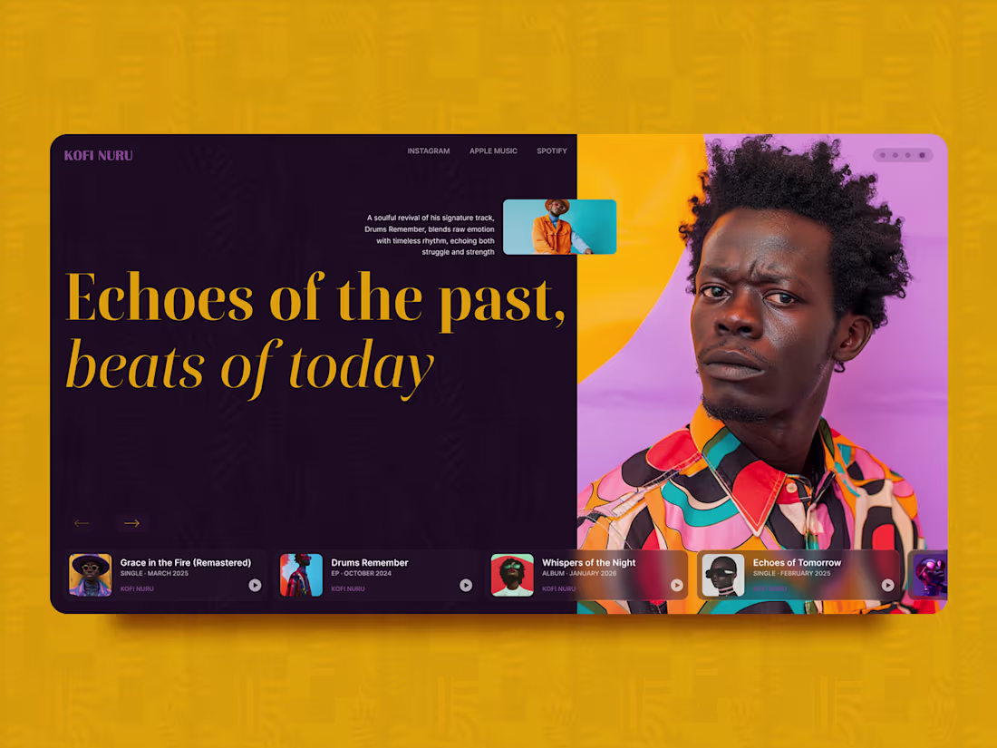 Cover image for Kofi Nuru Music