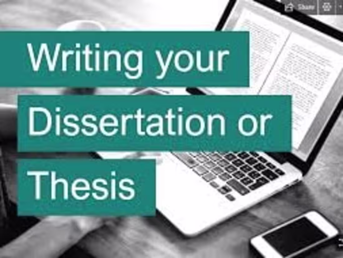 Cover image for Thesis and desertaion 