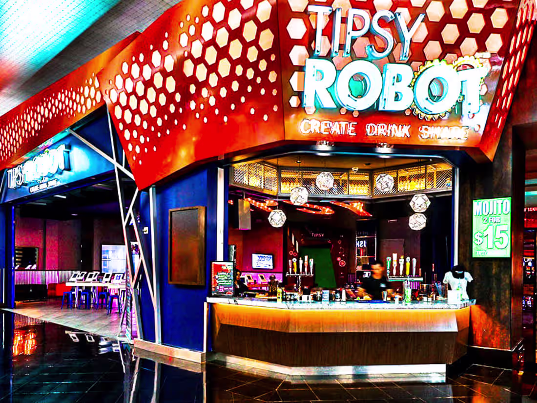 Cover image for The Tipsy Robot Las Vegas | Design & Development