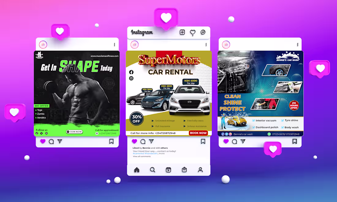 Cover image for Social Media Ad Design